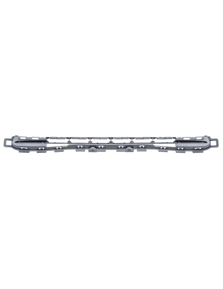 Grille supérieure centrale pare-choc Peugeot 207 - chrome (03/2006 au 06/2013)
