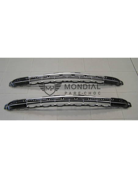 Grille supérieure centrale pare-choc Peugeot 207 - sport (03/2006 au 06/2013)
