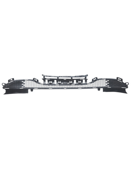Grille inférieure pare-choc Peugeot 208 I - phase 1 Noire (03/2012 au 05/2015)