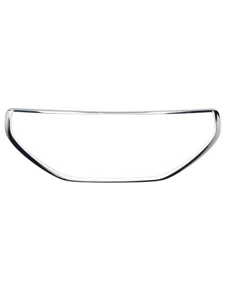 Enjoliveur grille centrale pare-choc Peugeot 208 I - phase 1 Chrome (03/2012 au 05/2015)