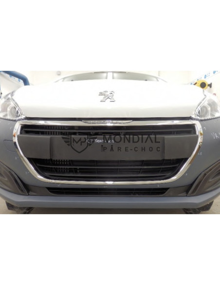 Grille centrale pare-choc Peugeot 208 I - phase 2 Active (06/2015 au 08/2019)