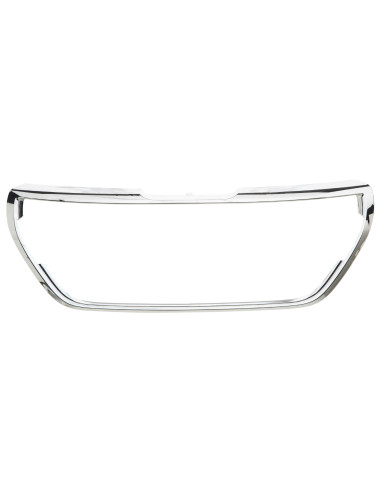 Enjoliveur grille centrale pare-choc Peugeot 208 I - phase 2 Chrome (06/2015 au 08/2019)