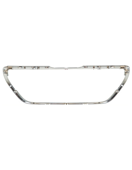 Enjoliveur grille centrale pare-choc Peugeot 208 I - phase 2 Chrome (06/2015 au 08/2019)