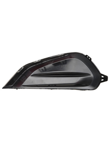 Grille inférieure droite pare-choc Peugeot 208 I - phase 2 Cal-Peu-982 (06/2015 au 08/2019)