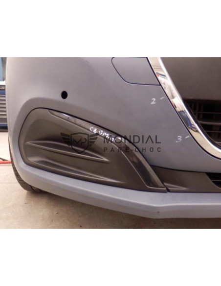 Grille inférieure droite pare-choc Peugeot 208 I - phase 2 Cal-Peu-982 (06/2015 au 08/2019)