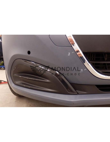 Grille inférieure droite pare-choc Peugeot 208 I - phase 2 Cal-Peu-982 (06/2015 au 08/2019)