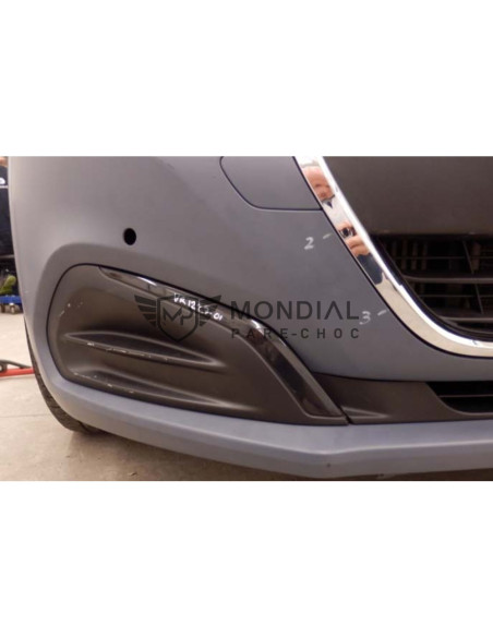 Grille inférieure droite pare-choc Peugeot 208 I - phase 2 Cal-Peu-982 (06/2015 au 08/2019)