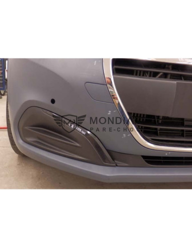 Grille inférieure droite pare-choc Peugeot 208 I - phase 2 Cal-Peu-982 (06/2015 au 08/2019)