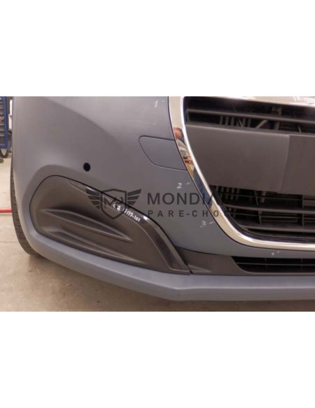 Grille inférieure droite pare-choc Peugeot 208 I - phase 2 Cal-Peu-982 (06/2015 au 08/2019)