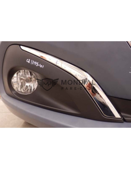 Grille inférieure droite pare-choc Peugeot 208 I - phase 2 Cal-Peu-983 (06/2015 au 08/2019)