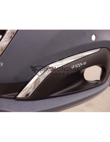 Jonc grille inférieure pare-choc avant gauche Peugeot 208 I - phase 2  (06/2015 au 08/2019)