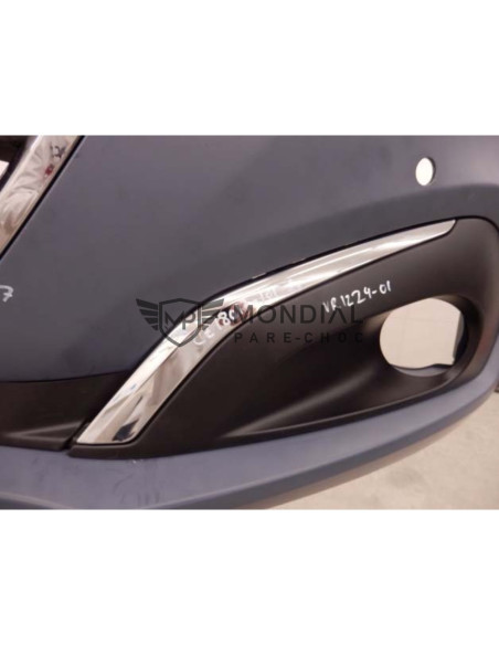 Jonc grille inférieure pare-choc avant gauche Peugeot 208 I - phase 2  (06/2015 au 08/2019)