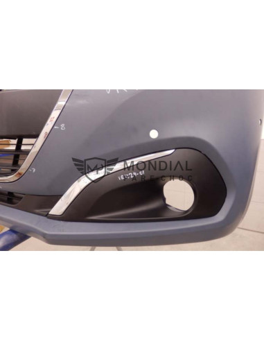 Jonc grille inférieure pare-choc avant gauche Peugeot 208 I - phase 2  (06/2015 au 08/2019)