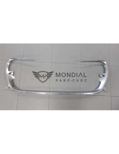 Enjoliveur grille inférieure centrale pare-choc Peugeot 308 I - phase 2 Chromé (04/2011 au 09/2013)