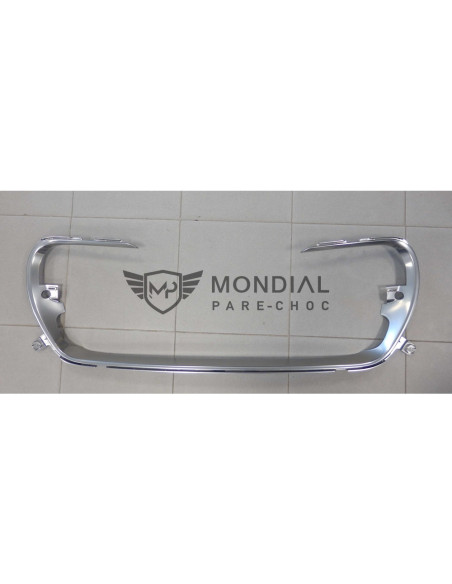 Enjoliveur grille inférieure centrale pare-choc Peugeot 308 I - phase 2 Chromé (04/2011 au 09/2013)