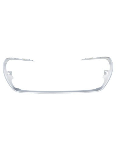 Enjoliveur grille inférieure centrale pare-choc Peugeot 308 I - phase 2 Gris argent (04/2011 au 09/2013)