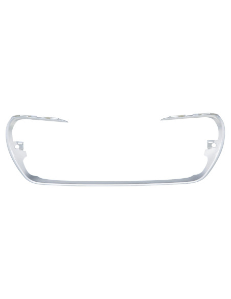 Enjoliveur grille inférieure centrale pare-choc Peugeot 308 I - phase 2 Gris argent (04/2011 au 09/2013)