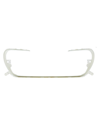 Enjoliveur grille inférieure centrale pare-choc Peugeot 308 I - phase 2 Gris argent (04/2011 au 09/2013)