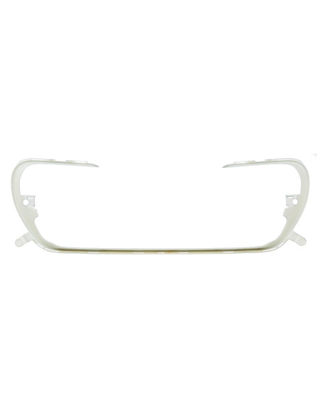 Enjoliveur grille inférieure centrale pare-choc Peugeot 308 I - phase 2 Gris argent (04/2011 au 09/2013)