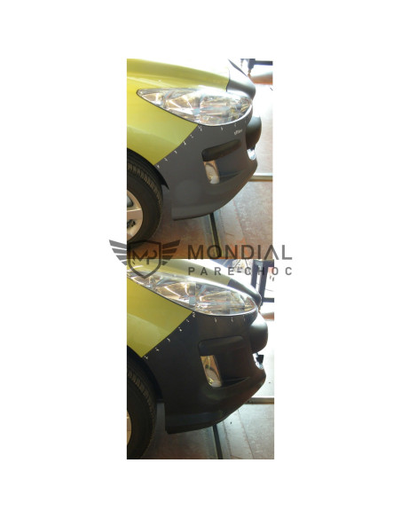Grille centrale pare-choc Peugeot 308 I - phase 1 Grise (09/2007 au 03/2011)
