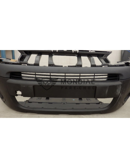 Grille supérieure pare-choc Peugeot PARTNER II - phase 1  (05/2008 au 02/2012)
