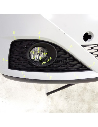 Grille droite pare-choc Seat IBIZA IV - phase 1 Cal-Sea-1620 (05/2008 au 03/2012)