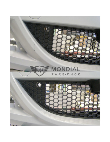 Grille inférieure centrale pare-choc Seat LEON II - phase 1  (09/2005 au 04/2009)
