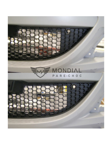 Grille inférieure centrale pare-choc Seat LEON II - phase 1  (09/2005 au 04/2009)