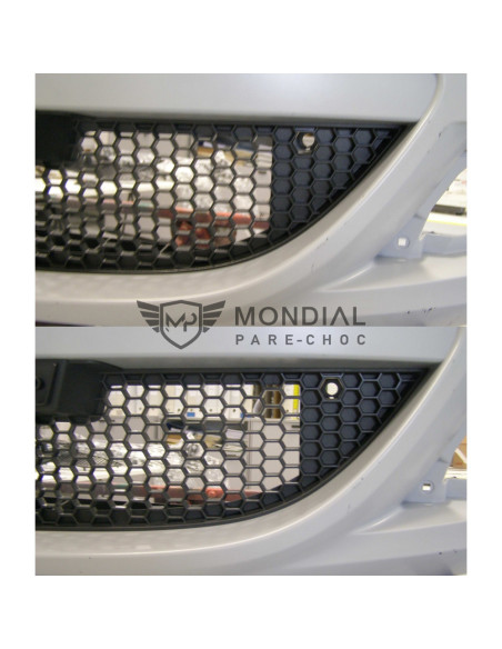 Grille inférieure centrale pare-choc Seat LEON II - phase 1  (09/2005 au 04/2009)
