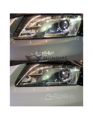 Elément pare-choc avant gauche Audi Q5 I - phase 1 Par-Aud-82 (10/2008 au 08/2012)
