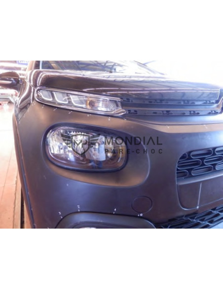 Pare-chocs avant Citroen C3 III - phase 1 Par-Cit-303 (10/2016 au 08/2020)