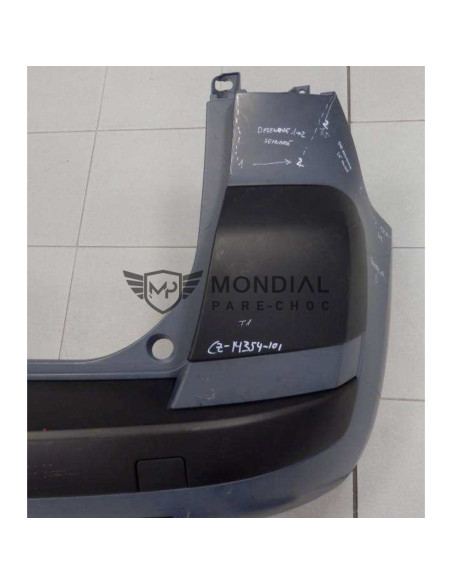 Moulure droite Pare-choc arrière Citroen C4 PICASSO I non GRAND PICASSO -  (12/10 - 03/13)