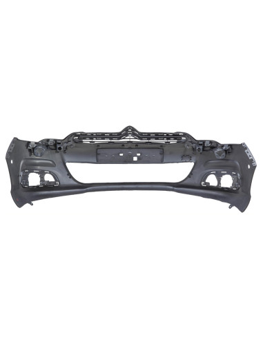 Pare-choc avant Citroen C4 II B7 et 2 sièges pour capteurs -  (11/10 - )