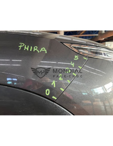 Jeu supports pare-choc Citroen C4 CACTUS -  (06/2014 au 12/2017)