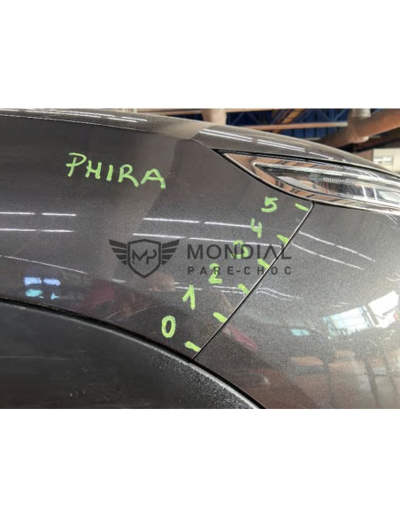 Jeu supports pare-choc Citroen C4 CACTUS -  (06/2014 au 12/2017)