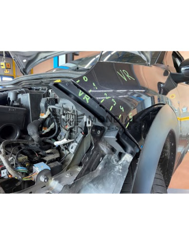 Jeu supports pare-choc Citroen C4 CACTUS -  (06/2014 au 12/2017)