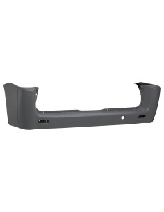 Pare-choc arrière Citroen JUMPY VF7 chassis court noir -  (02/07 - )
