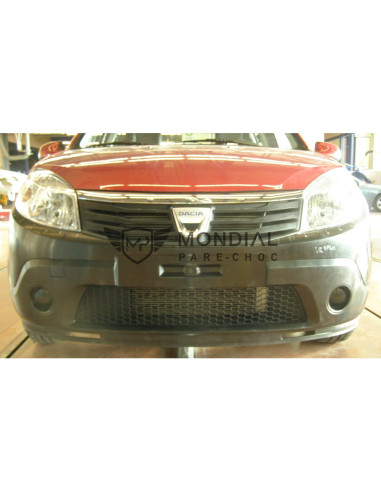 Pare-choc avant Dacia SANDERO  (vide) noir -  (01/09 - 12/12)