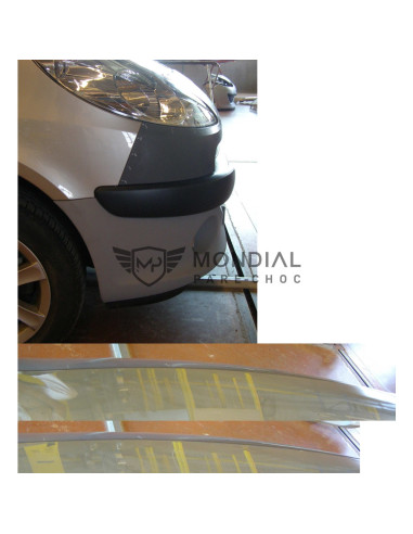Pare-chocs avant Peugeot 1007 -  (04/2005)