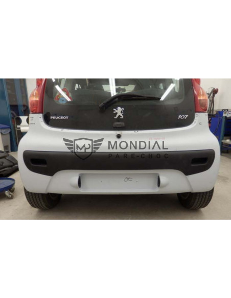 Pare-chocs arrière Peugeot 107 - phase 1  (06/2005 au 12/2008)