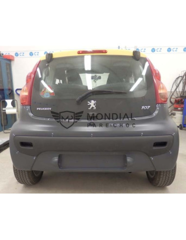 Pare-choc arrière Peugeot 107 - (par-peu-903)