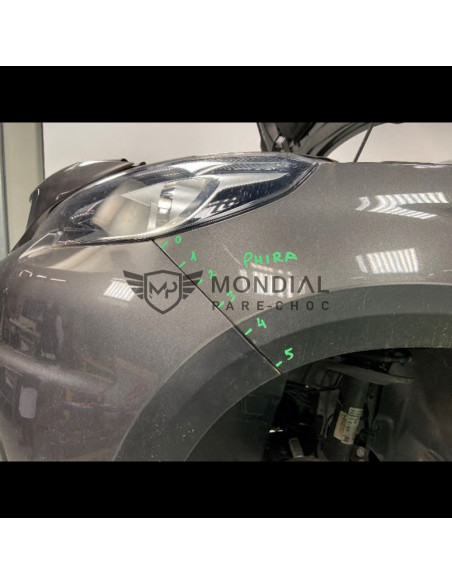 Jeu de supports Pare-choc avant Peugeot 2008 