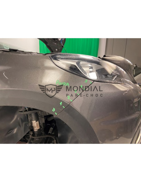 Jeu de supports Pare-choc avant Peugeot 2008 