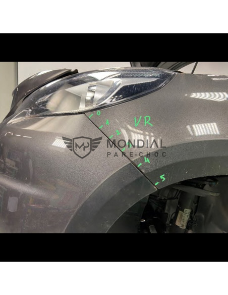 Jeu de supports Pare-choc avant Peugeot 2008 