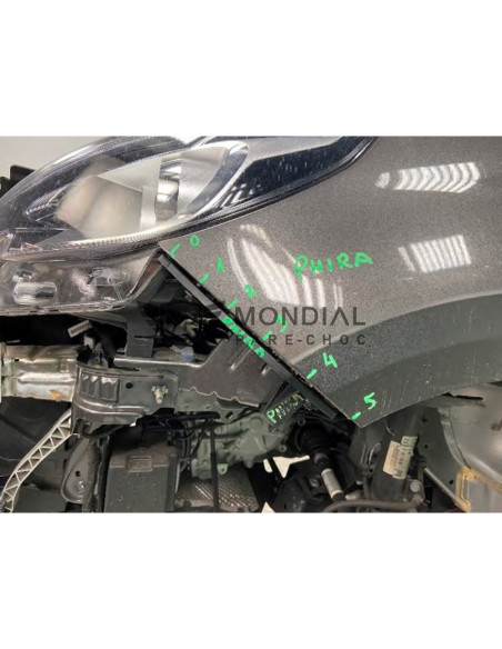 Jeu de supports Pare-choc avant Peugeot 2008 