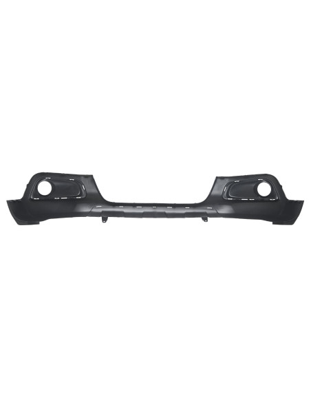Pare-choc avant Peugeot 2008 inferieur noir avec sièges pour enjoliveur