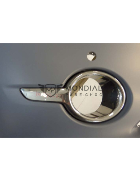 Enjoliveur antibrouillard droit pare-choc Peugeot 208 I - phase 1 Chrome (03/2012 au 05/2015)