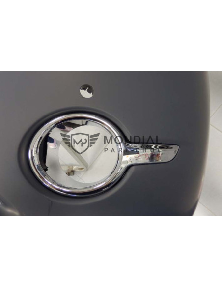 Enjoliveur antibrouillard gauche pare-choc avant gauche Peugeot 208 I - phase 1 Chrome (03/2012 au 05/2015)