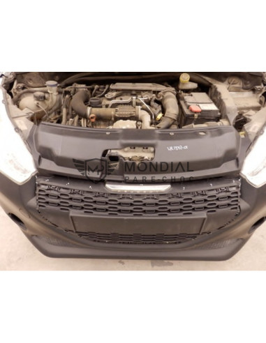 Habillage supérieur pare-choc Peugeot 208 I - phase 1  (03/2012 au 05/2015)