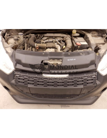 Habillage supérieur pare-choc Peugeot 208 I - phase 1  (03/2012 au 05/2015)